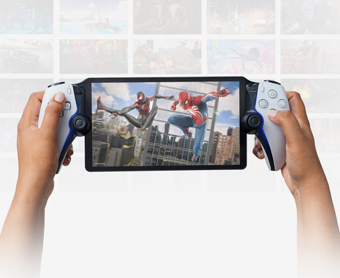 Lecteur à distance PlayStation Portal en main