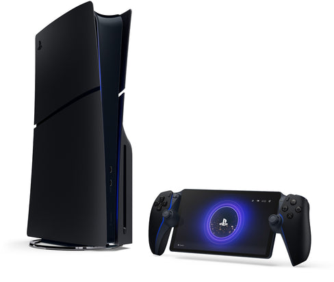 Console PS5 et lecteur à distance PS Portal en coloris Midnight Black