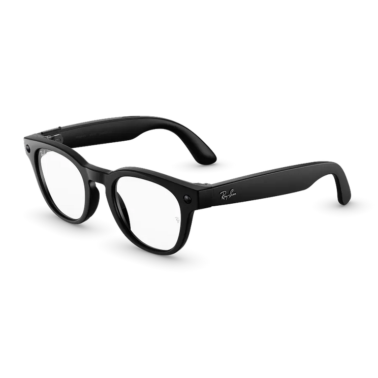 Ray-Ban Meta Scriber Optics (Gen 2) – Noir brillant, verres transparents