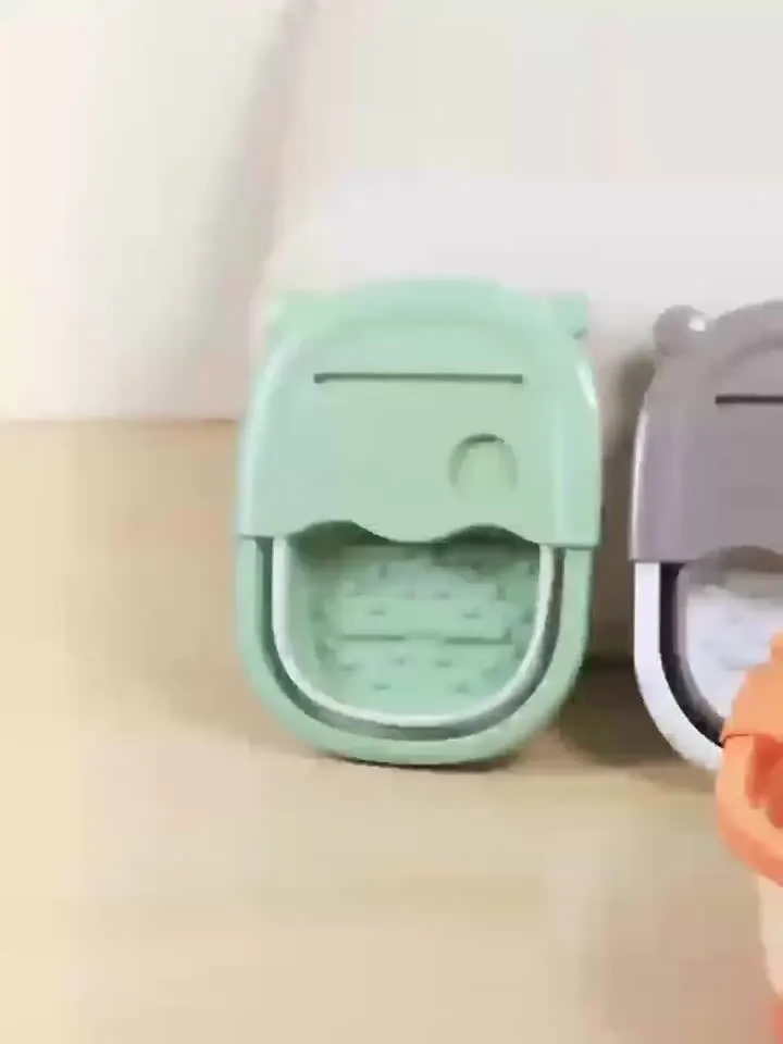 Foldable Foot Spa Bath with Acupressure Massage Rollers - Vue 14