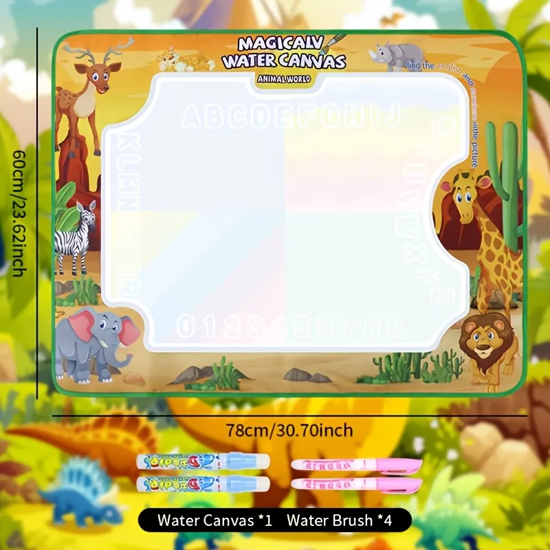 Reusable Magic Water Doodle Mat (Giant Aqua Doodle) - Vue 3