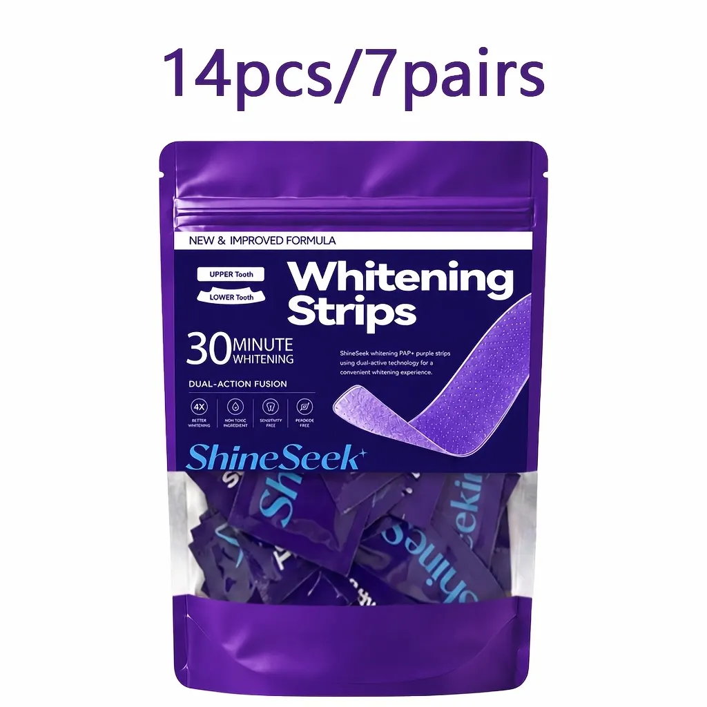 PAP+ Purple Teeth Whitening Strips (7-Day Pain-Free Treatment) - Vue 3
