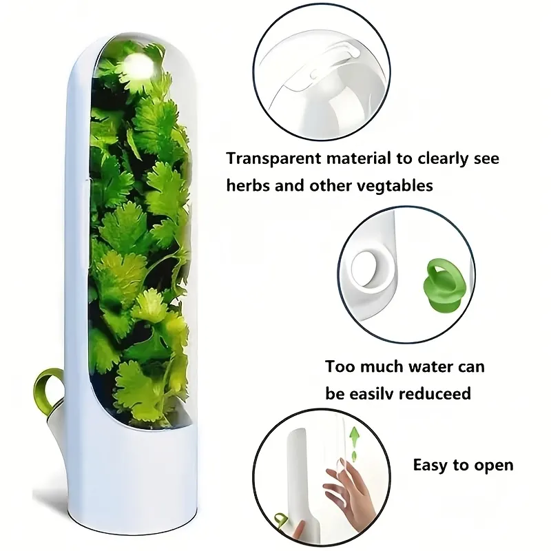 Hydro-Pod Fresh Herb Keeper (Cilantro, Parsley, Mint) - Vue 5