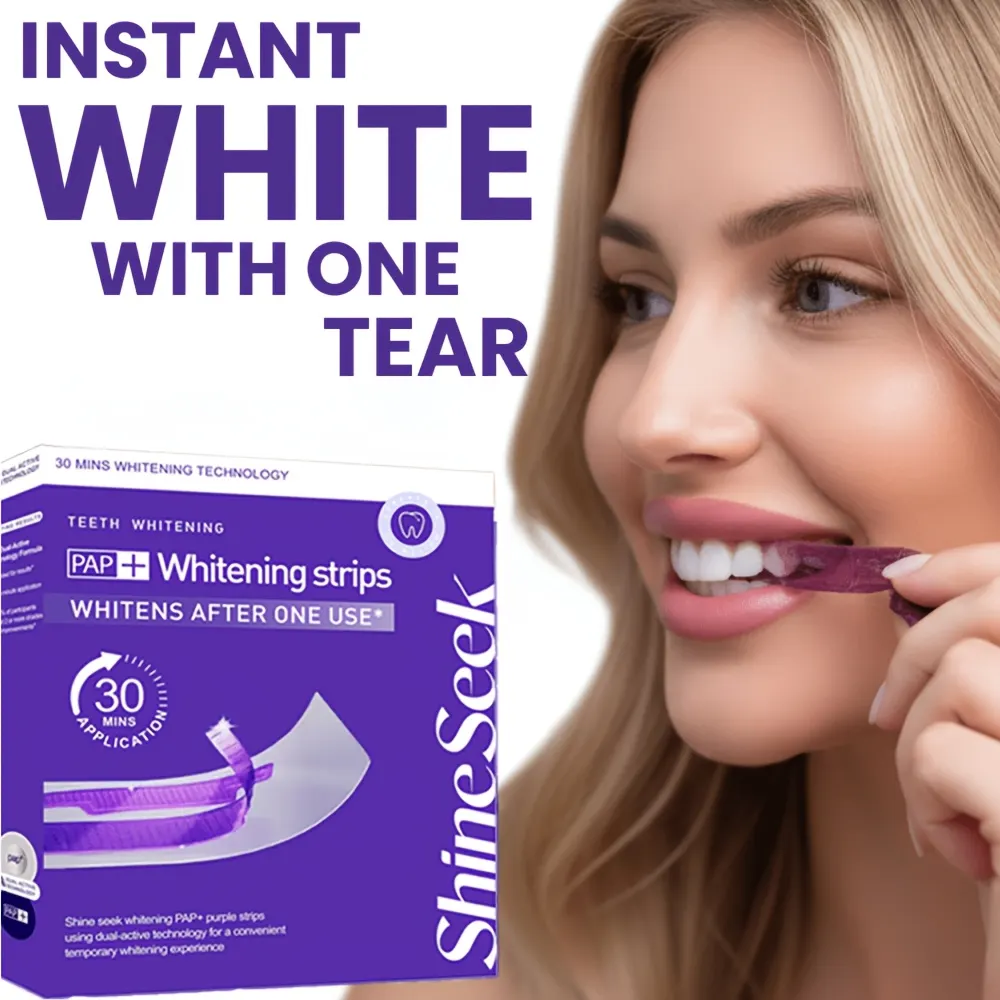 Express Violet PAP+ Teeth Whitening Strips & Color Corrector