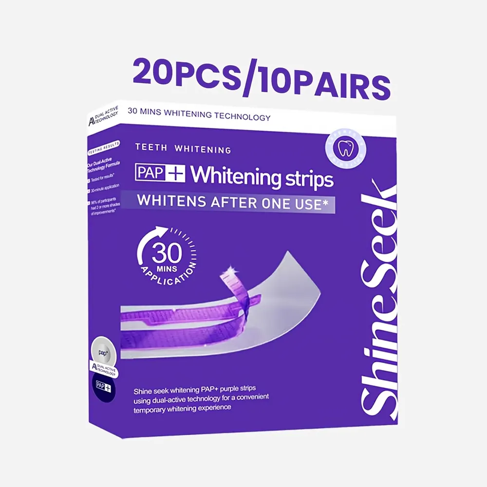 Express Violet PAP+ Teeth Whitening Strips & Color Corrector - Vue 3