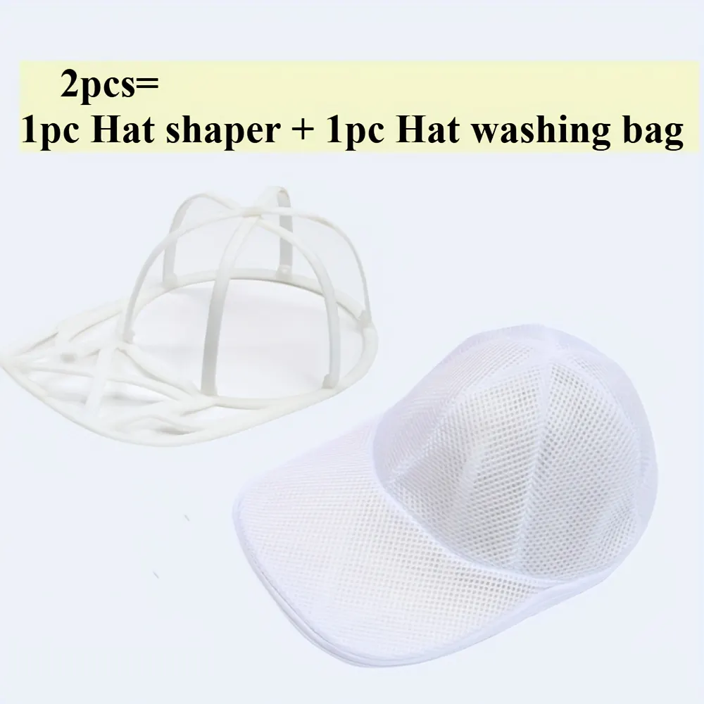 Rigid Honeycomb Cap Washing Cage for Machine Wash (Anti-Deformation) - Vue 6