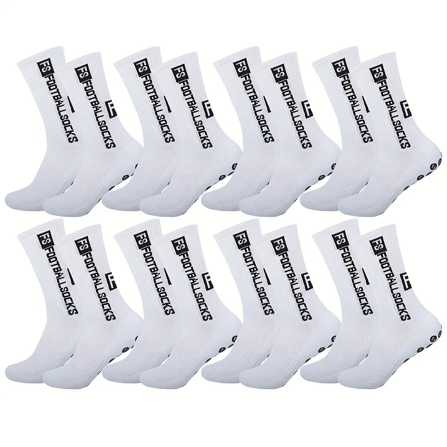 Non-Slip Grip Socks with Silicone Dots for Yoga, Pilates & Home - Vue 5
