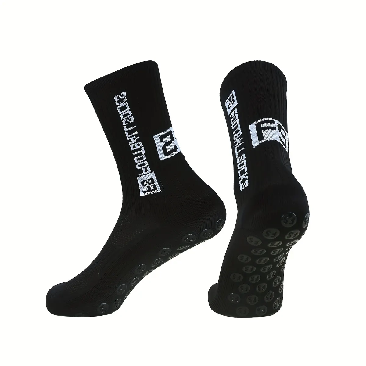 Non-Slip Grip Socks with Silicone Dots for Yoga, Pilates & Home - Vue 6