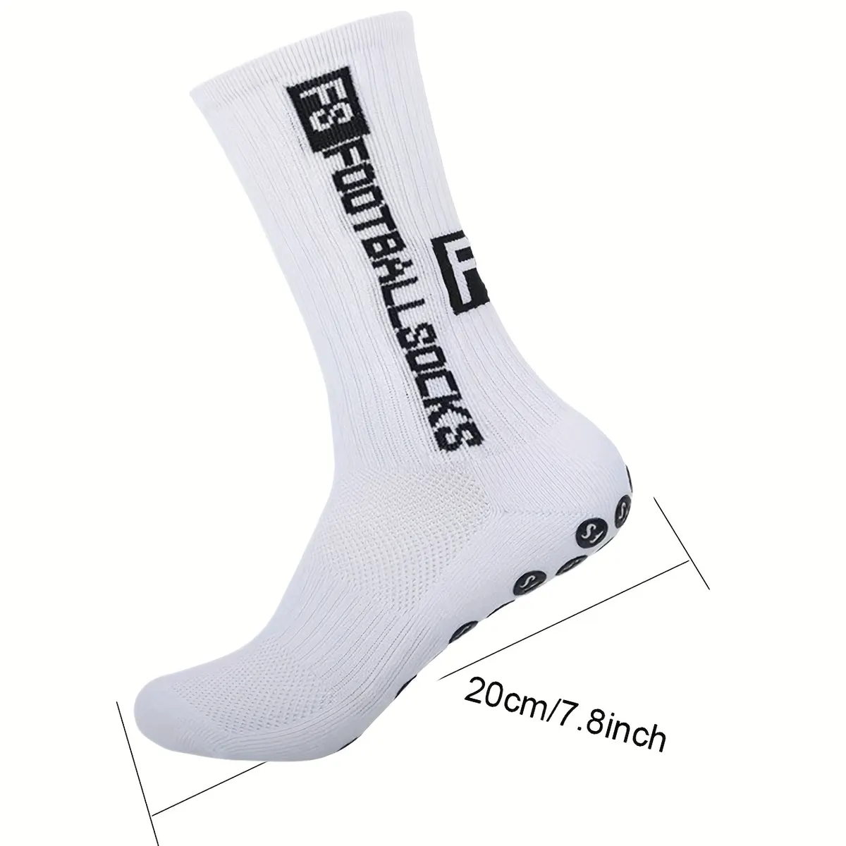 Non-Slip Grip Socks with Silicone Dots for Yoga, Pilates & Home - Vue 14