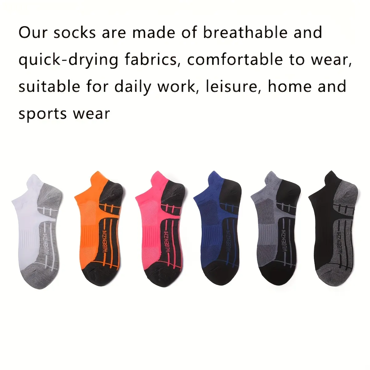 Technical Running Socks - Anti-Blister & Breathable (Running & Trail) - Vue 2