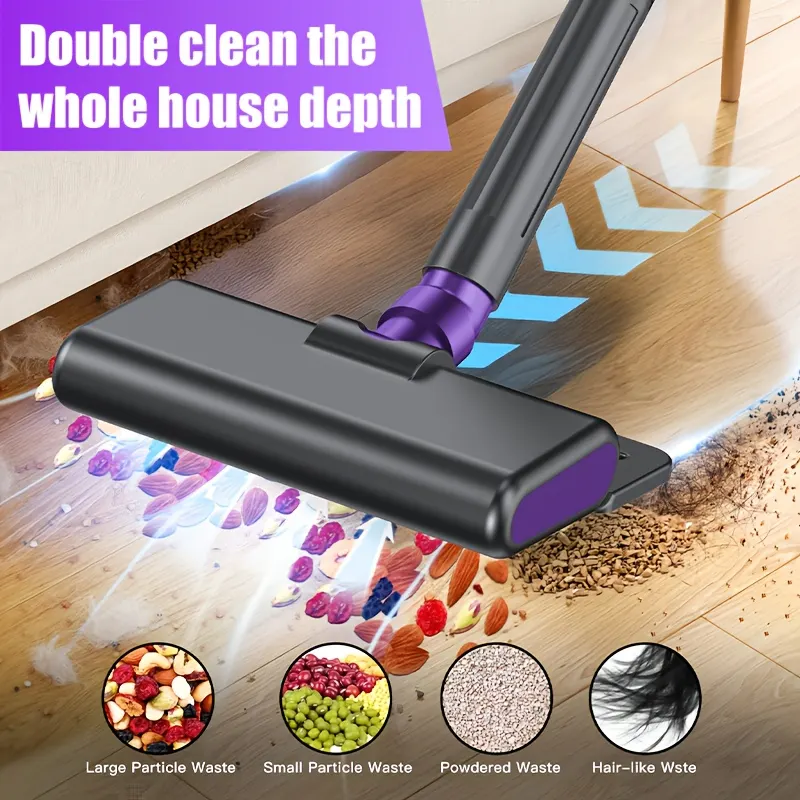 Powerful 9000Pa Cordless Handheld Vacuum - Car, Desk & Sofa - Vue 4