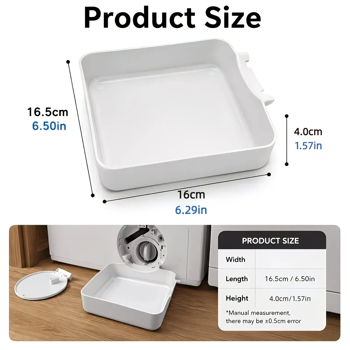 Anti-Vibration & Noise-Reducing Washing Machine Pads (x4) - Vue 4