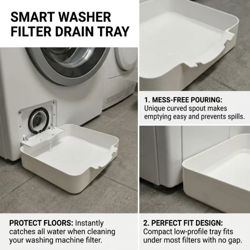 Anti-Vibration & Noise-Reducing Washing Machine Pads (x4) - Vue 7