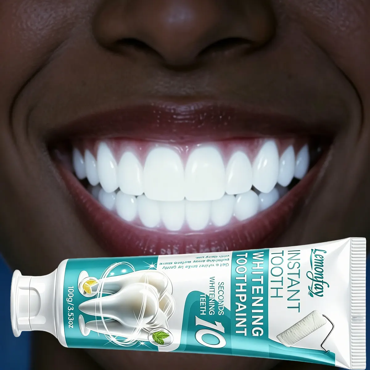 Express Teeth Whitening Serum Pen - Precision Brush Day & Night