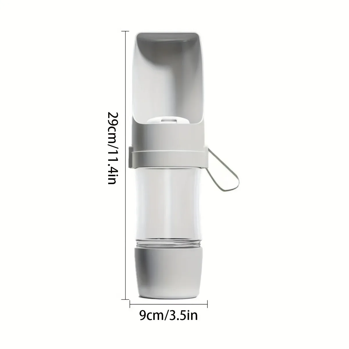 Portable Leak-Proof Dog Water Bottle with Built-In Bowl & Carbon Filter - Vue 3