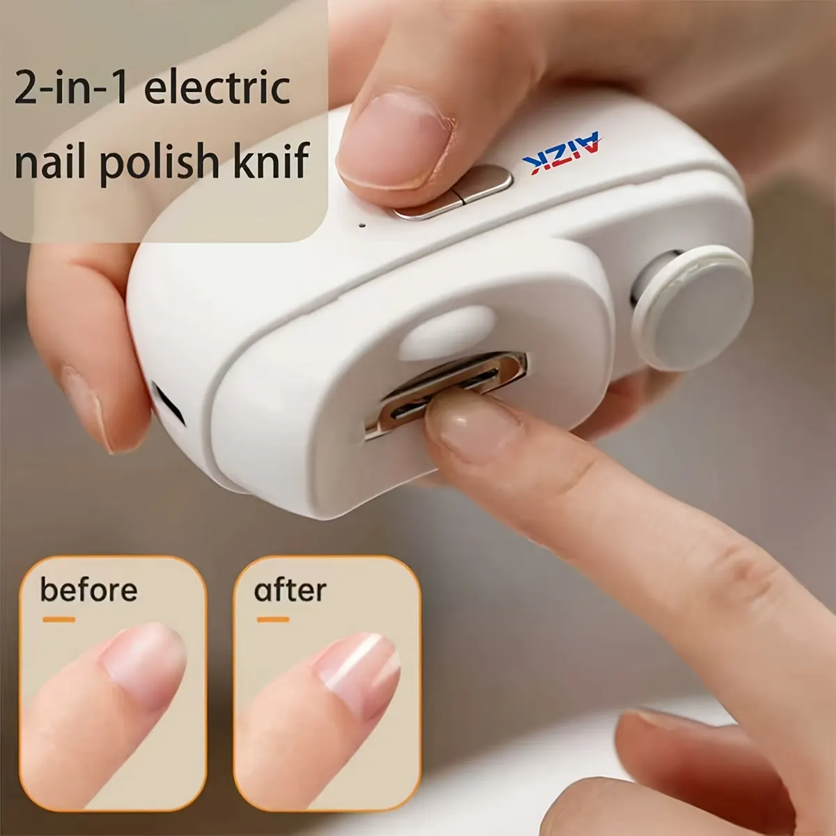 Safe Automatic Electric Nail Clipper with LED Light & Collection Chamber
