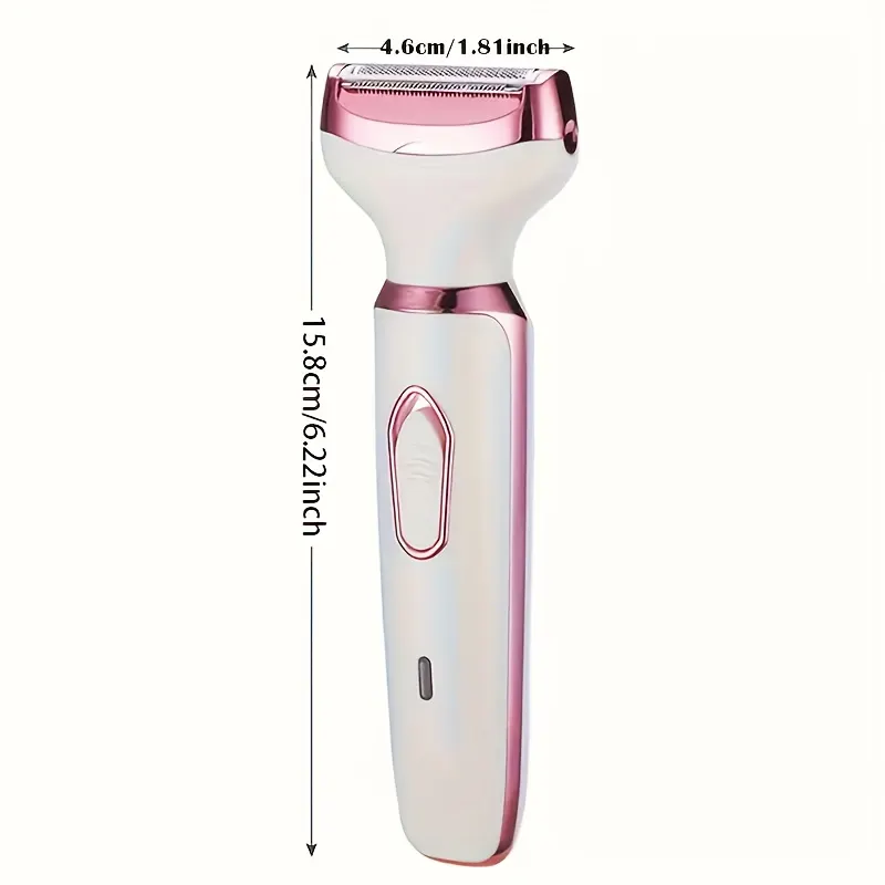 4-in-1 Electric Epilator for Women, USB Rechargeable - Vue 2