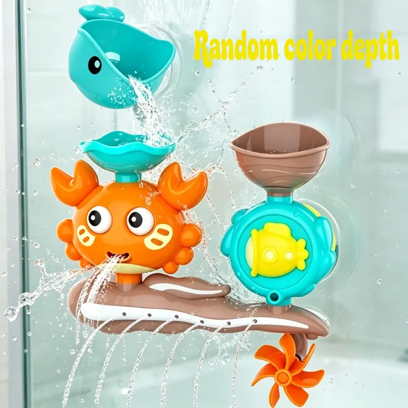 Crab Bath Toy with Two Water Jets for Kids - Vue 3