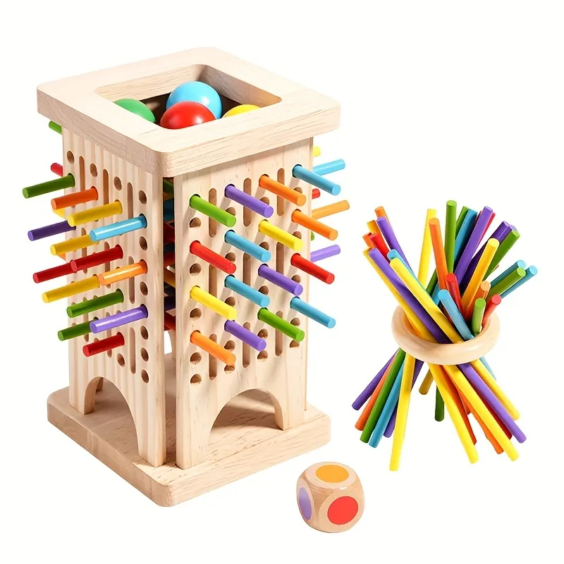 Educational Wooden Stick Game – Multiplayer, Parents & Kids - Vue 3