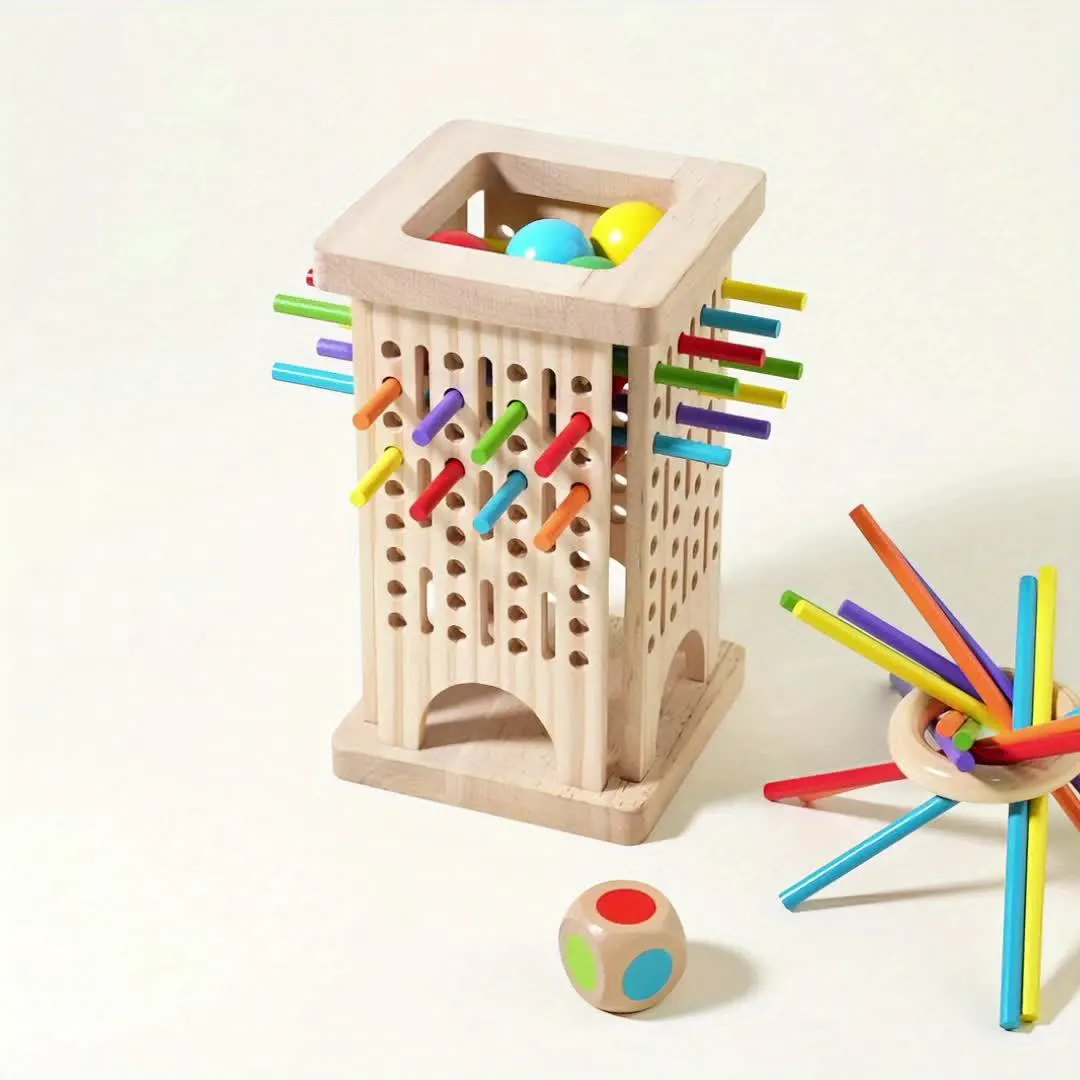 Educational Wooden Stick Game – Multiplayer, Parents & Kids - Vue 8