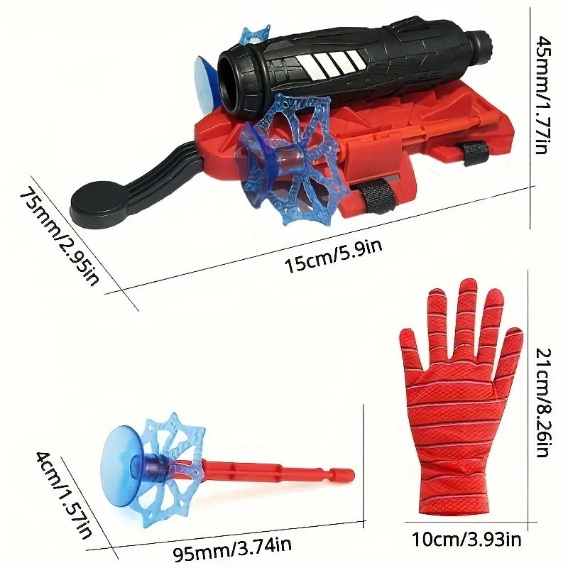 Web Shooter Gloves – Dress-Up Toy for Kids - Vue 2