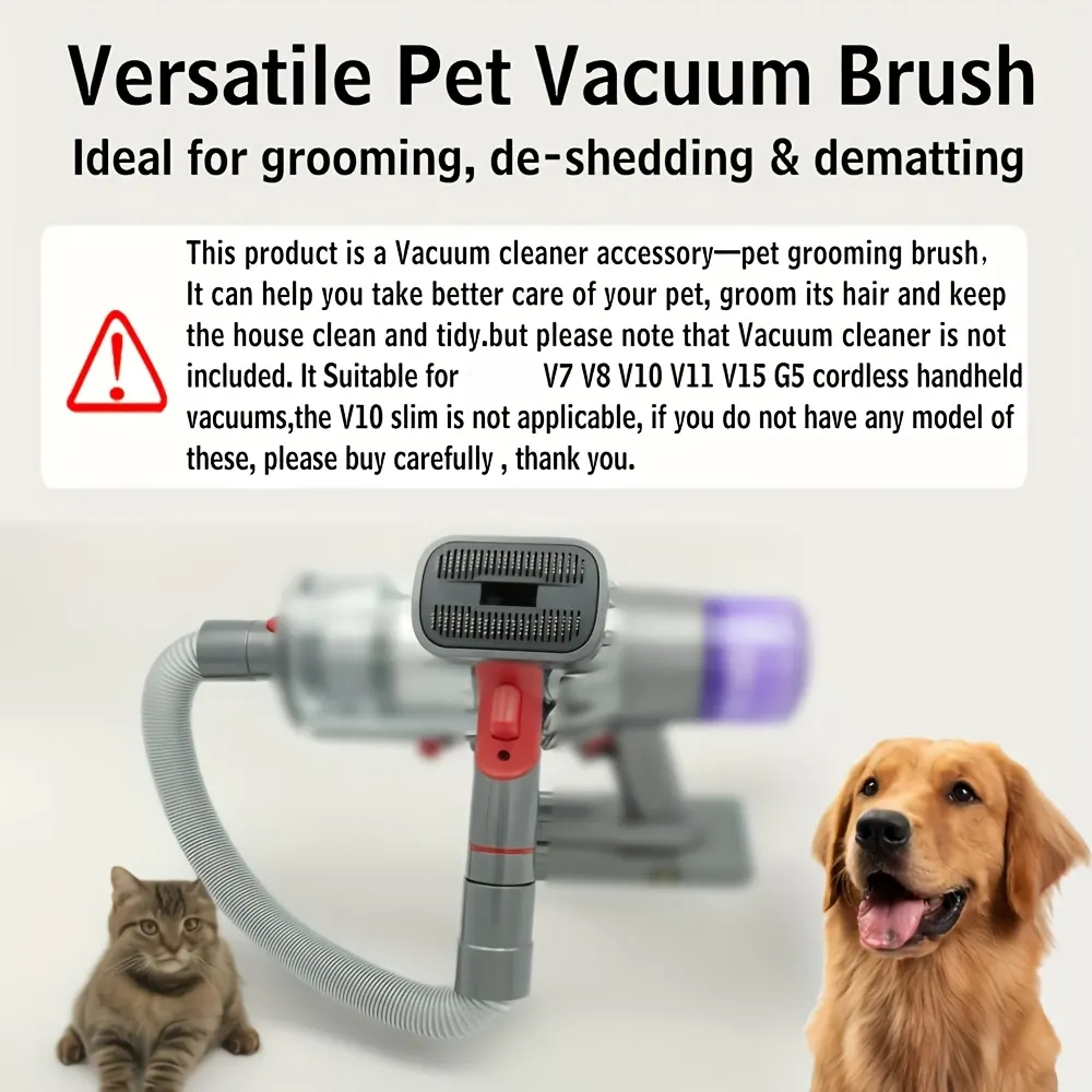 Grooming Brush for Dyson Vacuums V7 to V15 – Dogs & Cats - Vue 6