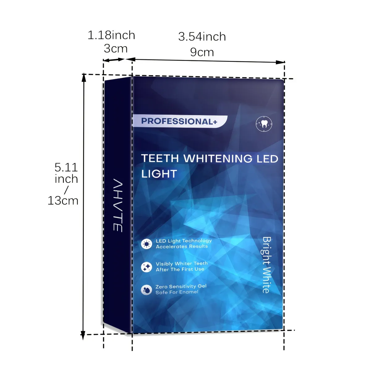Teeth Whitening Kit with Blue LED Light – 16 Diodes - Vue 4