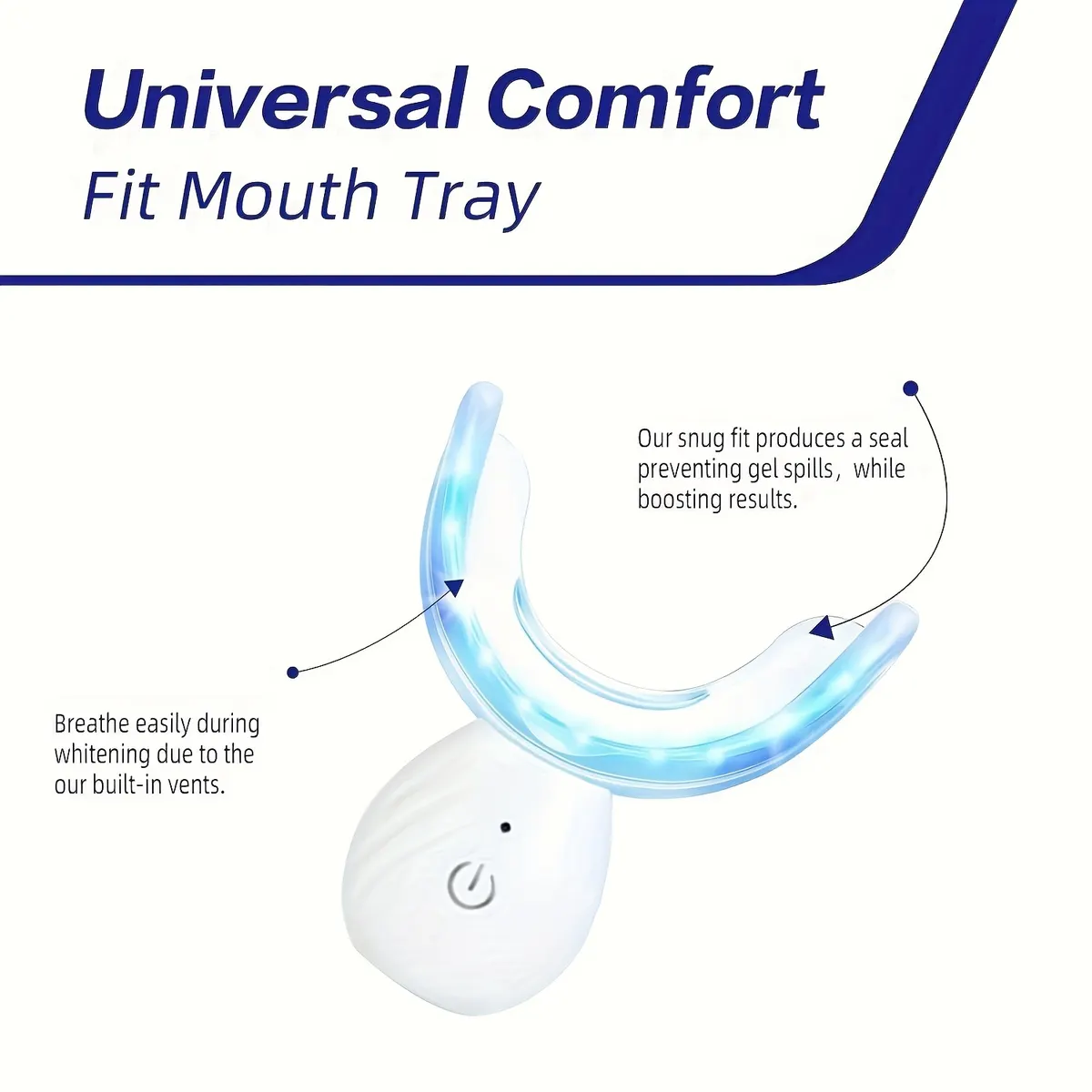 Teeth Whitening Kit with Blue LED Light – 16 Diodes - Vue 6