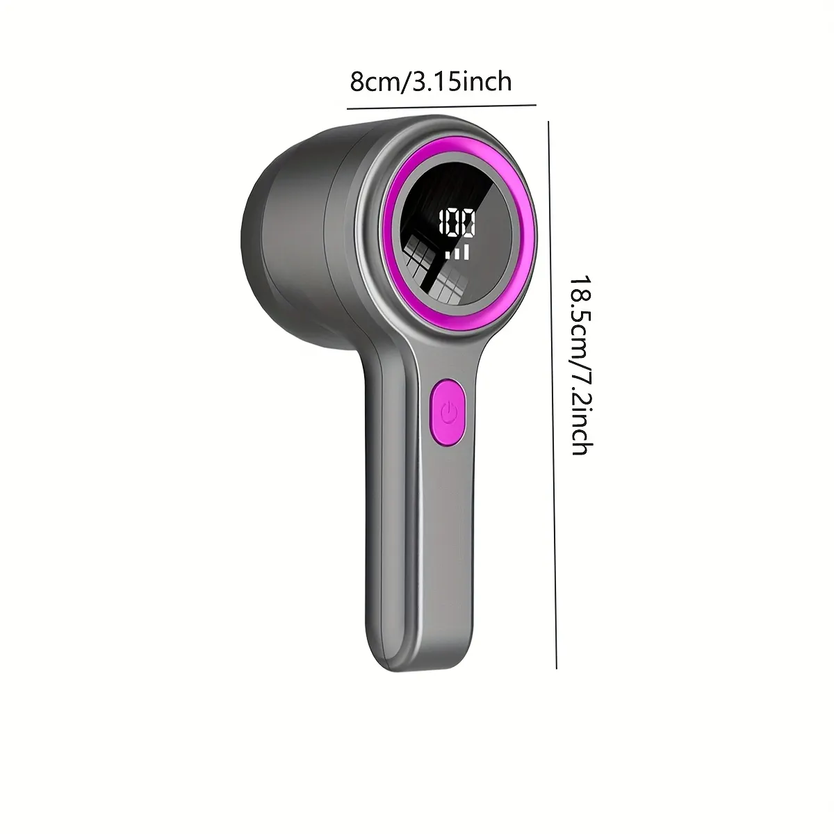 Fabric Shaver with USB-C Charging and Digital Display - Vue 2