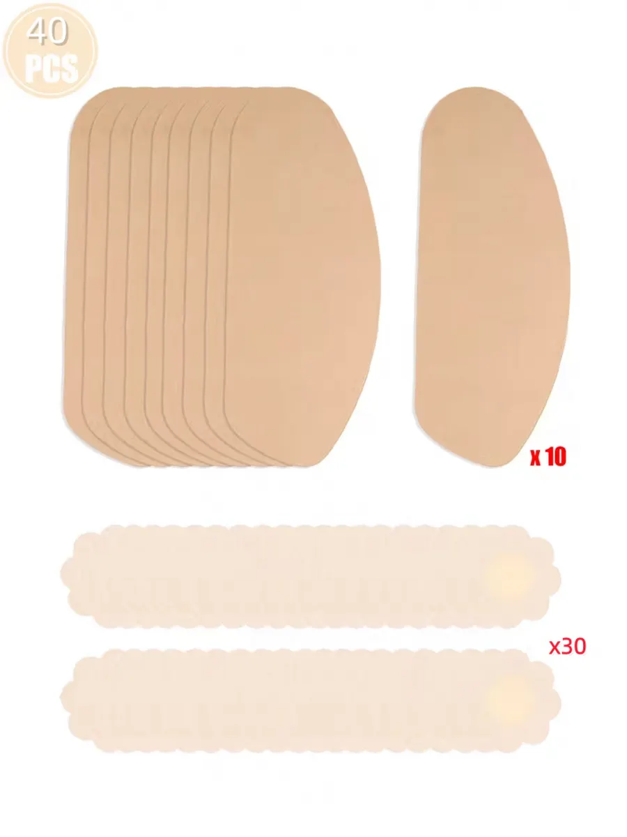 Set of 40 Invisible Anti-Chafing Thigh Patches - Vue 3