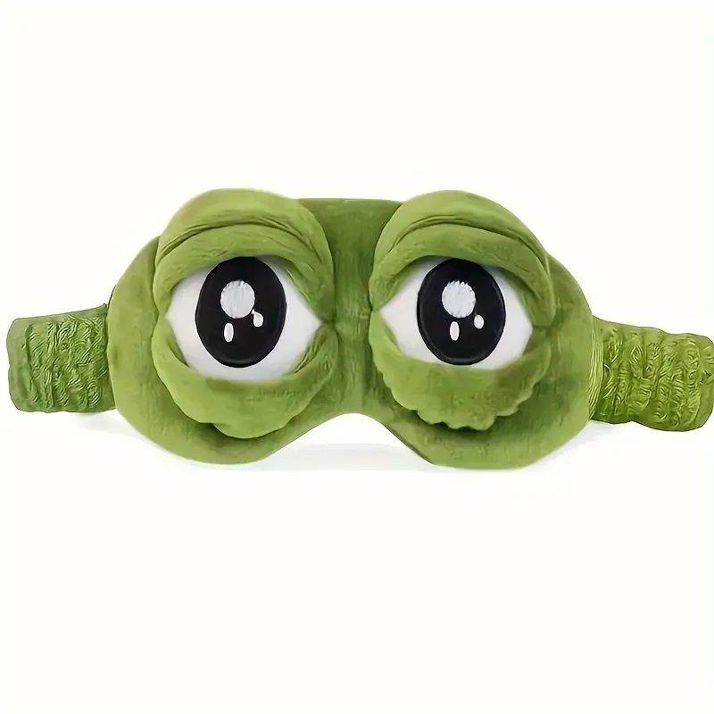 Frog Sleep Mask – Soft & Blackout - Vue 2