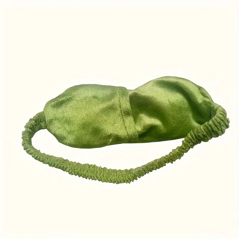Frog Sleep Mask – Soft & Blackout - Vue 4