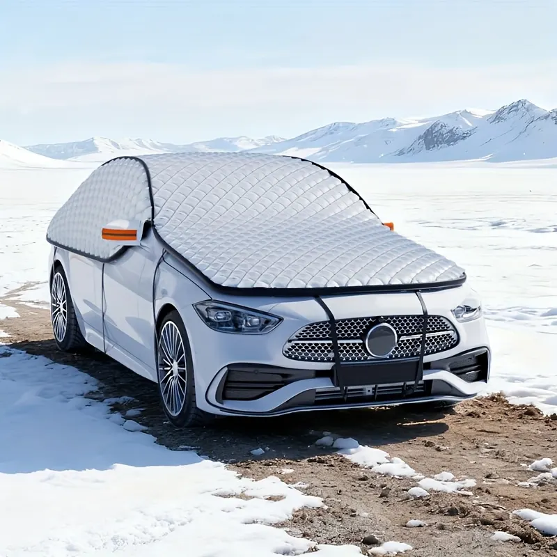 4-Season Windscreen Cover – Snow, Frost & Sun Shade - Vue 5