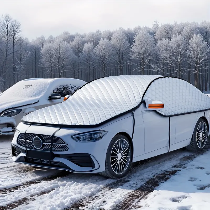 4-Season Windscreen Cover – Snow, Frost & Sun Shade - Vue 6