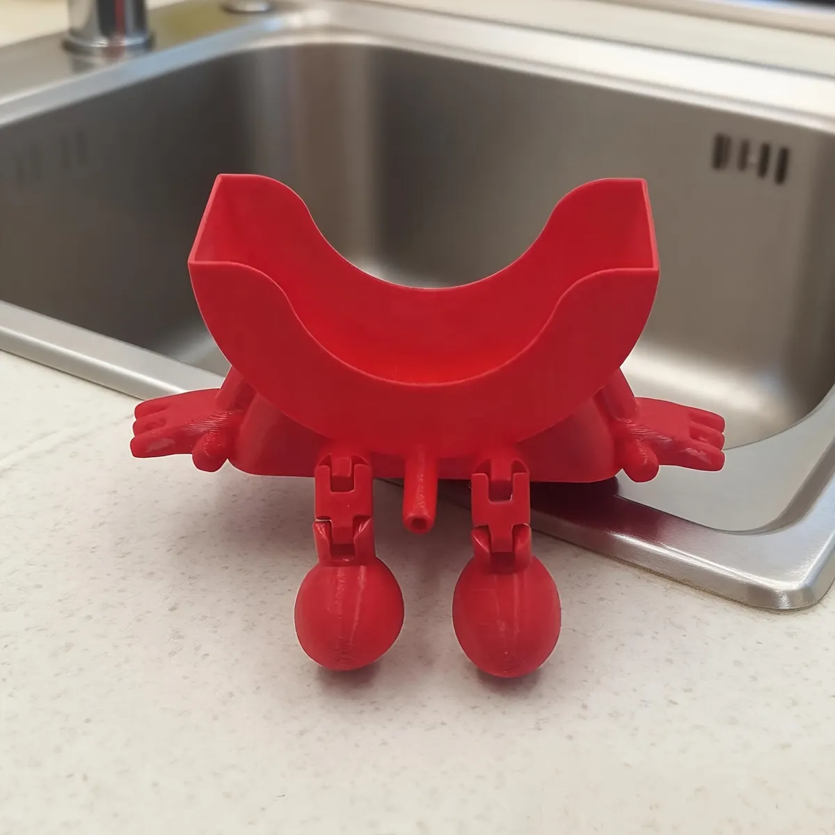 Sponge & Soap Holder with Drainage for the Sink - Vue 7