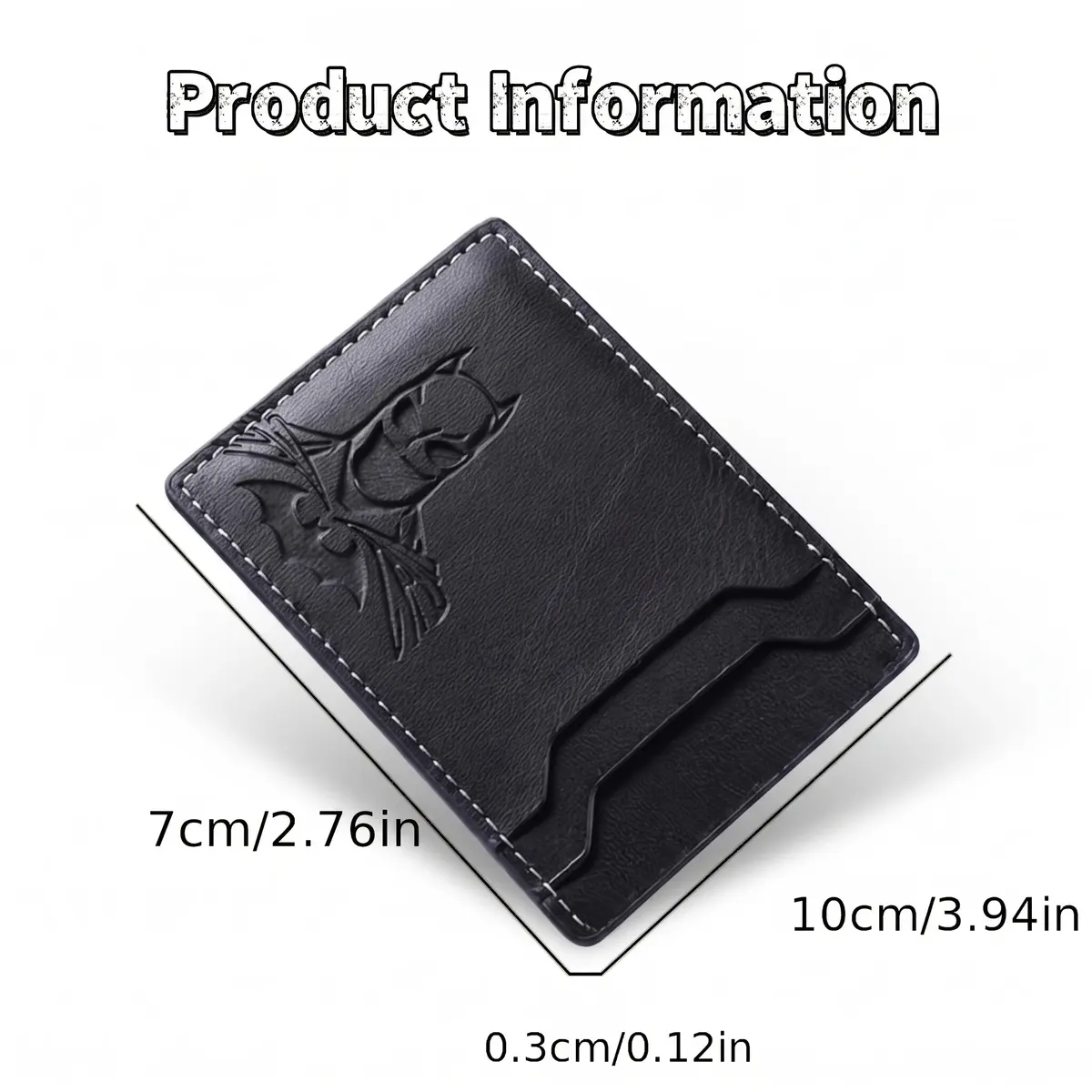Compact Men's Wallet with Multiple Card Slots - Vue 2