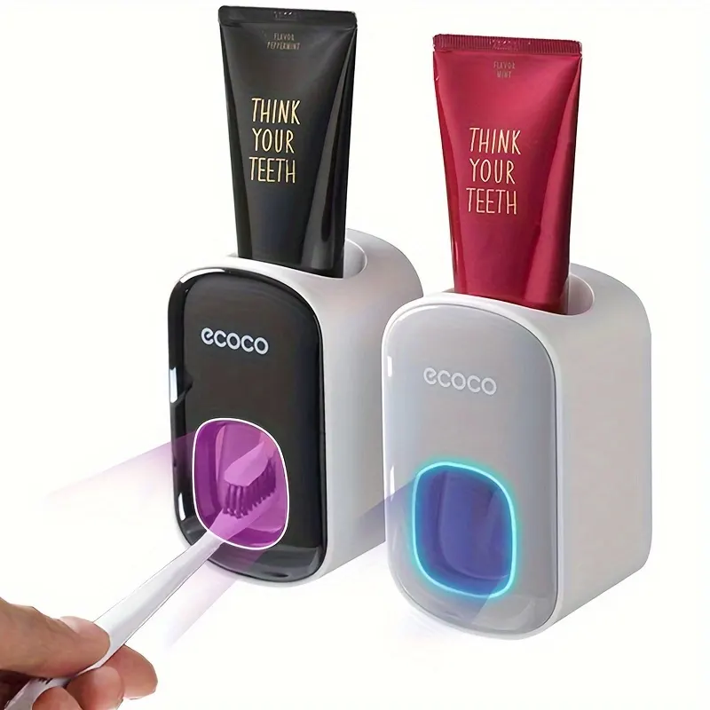 Automatic Wall-Mounted Toothpaste Dispenser, No Drilling