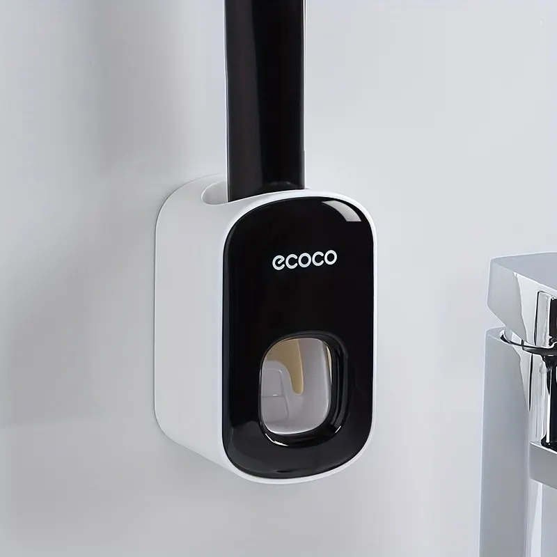 Automatic Wall-Mounted Toothpaste Dispenser, No Drilling - Vue 5