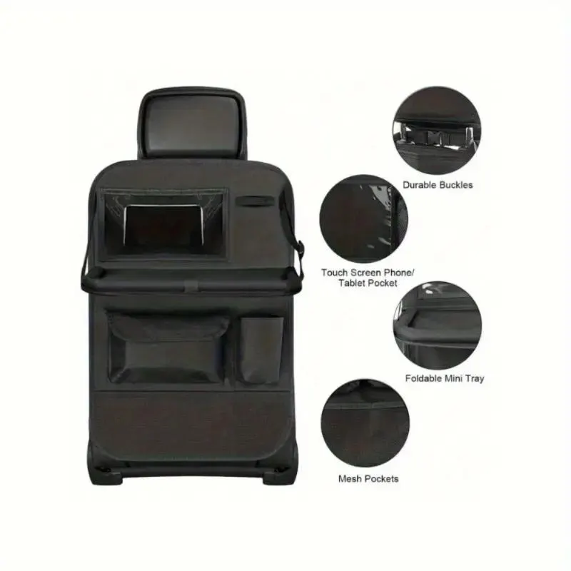 Foldable Car Seat Organiser – Headrest Mount - Vue 10