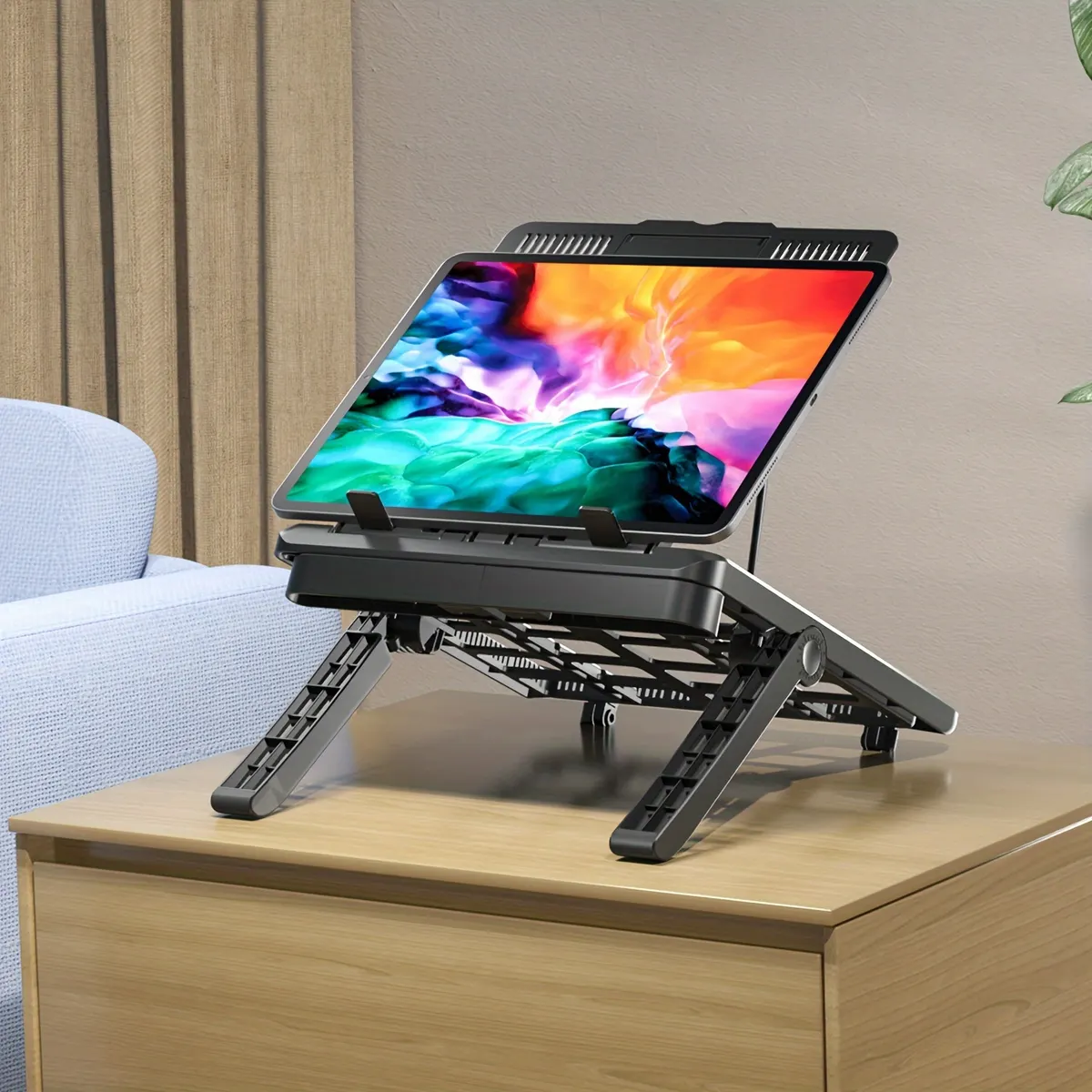 Adjustable & Foldable Laptop Stand – Up to 17.3 Inches - Vue 4