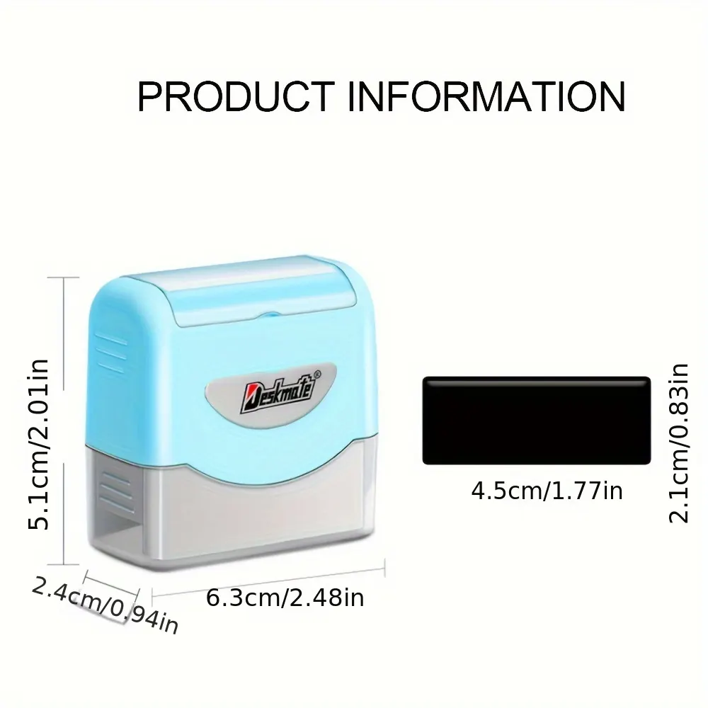 Personalised Waterproof Clothing Stamp – Nursery & School - Vue 2
