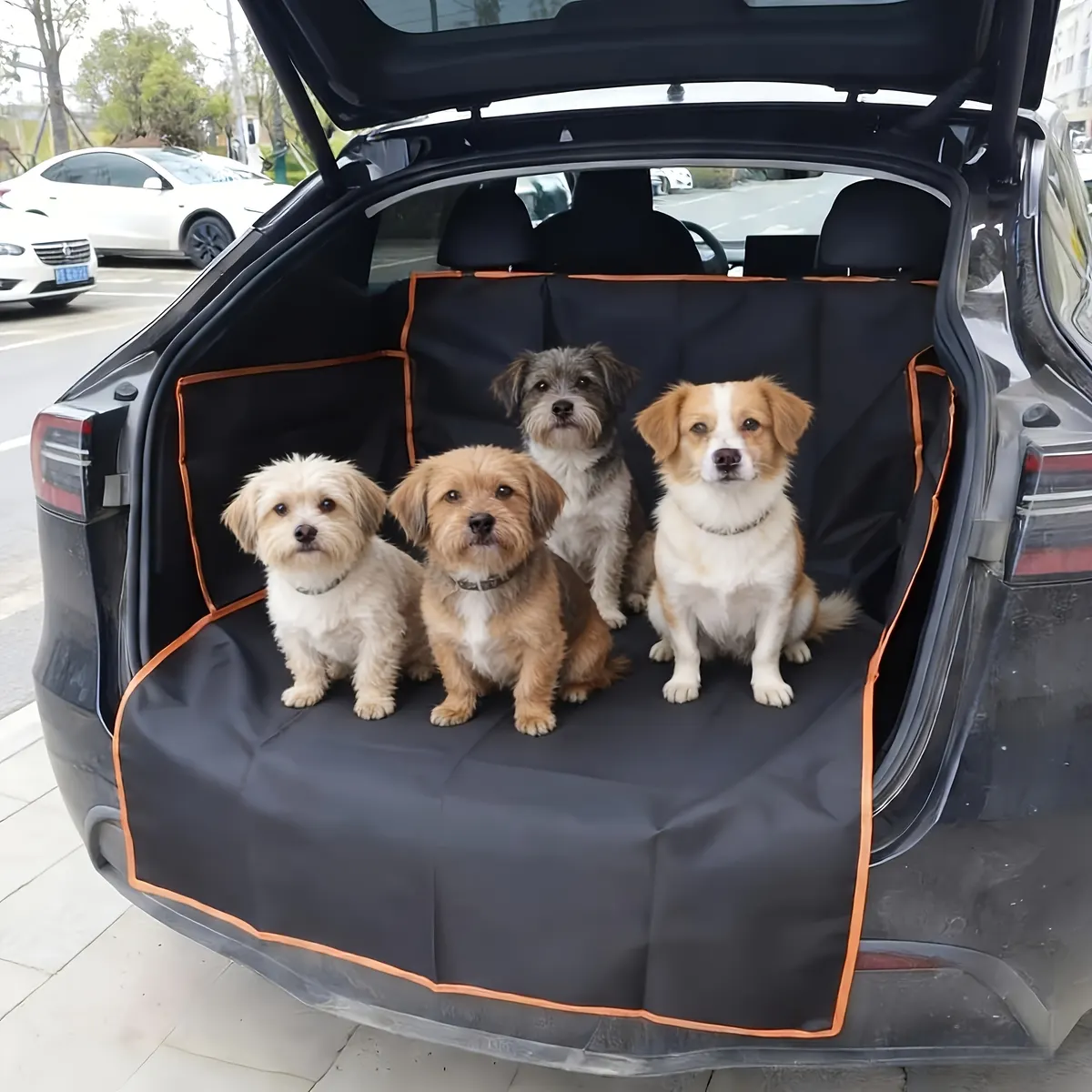 Extendable Car Boot Liner – Protection for Travelling with Pets - Vue 4