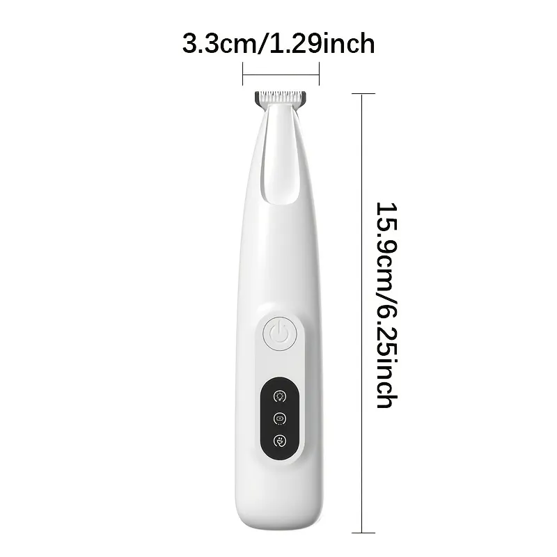 Rechargeable Clipper & Nail Grinder for Cats and Small Dogs – LED Display - Vue 2