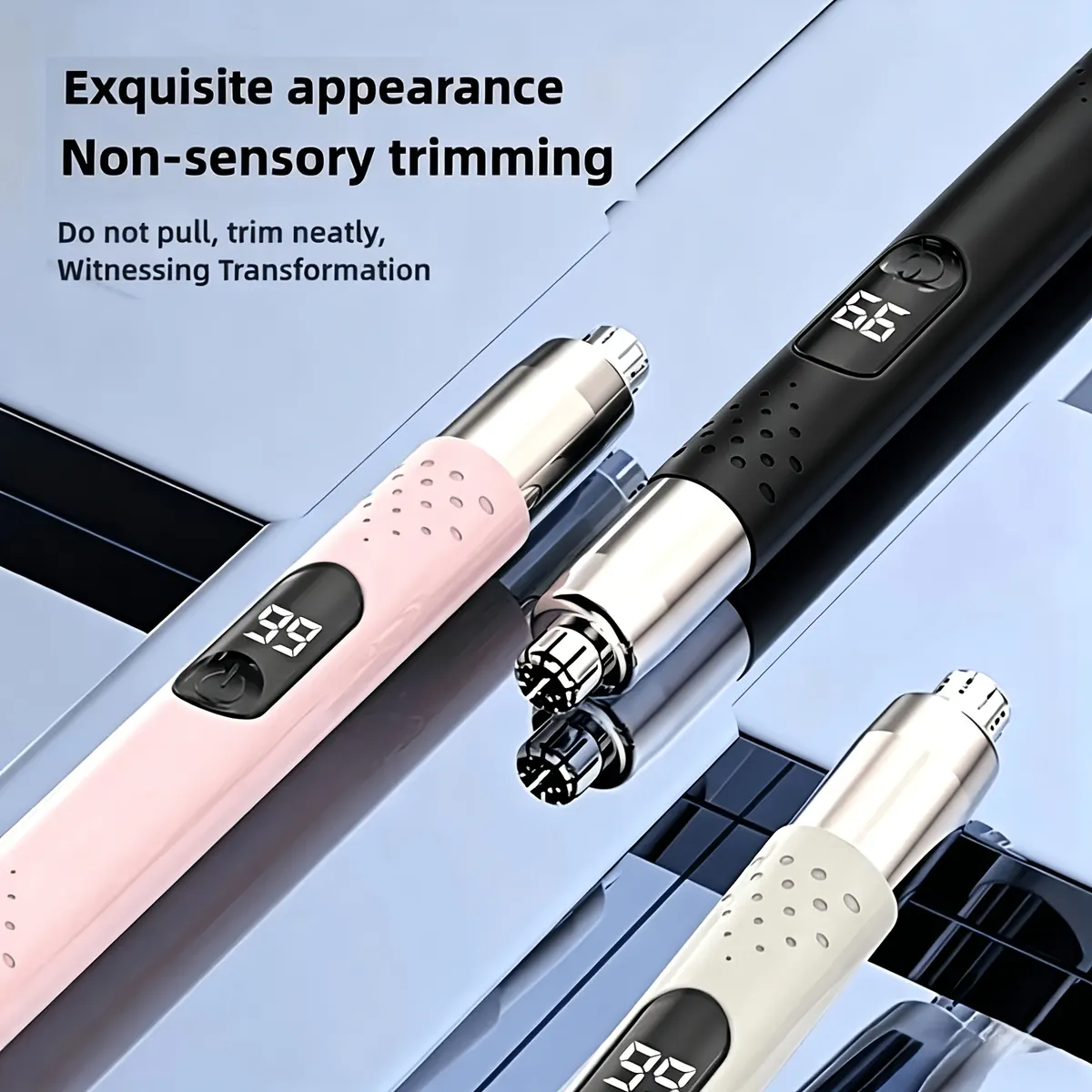 Rechargeable Clipper & Nail Grinder for Cats and Small Dogs – LED Display - Vue 11
