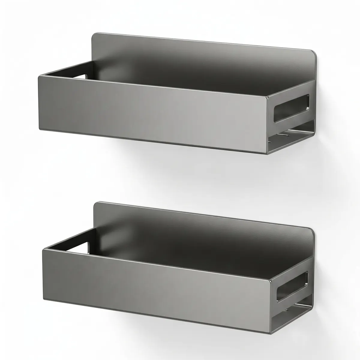 Magnetic Metal Shelf – Fridge, Washing Machine & Wall - Vue 13