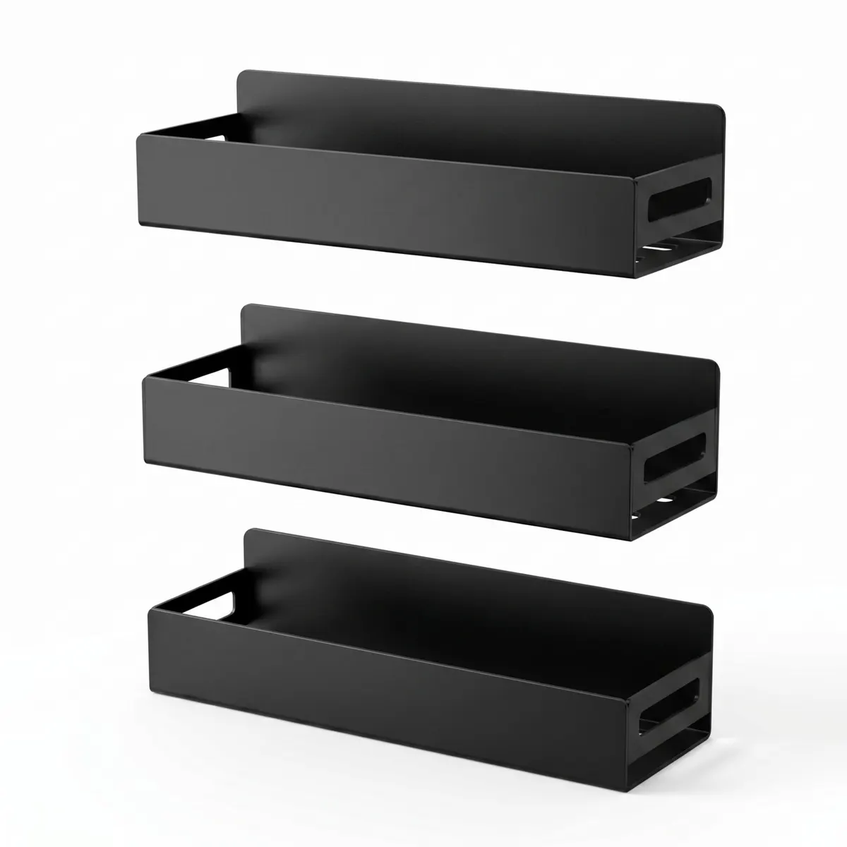 Magnetic Metal Shelf – Fridge, Washing Machine & Wall - Vue 15
