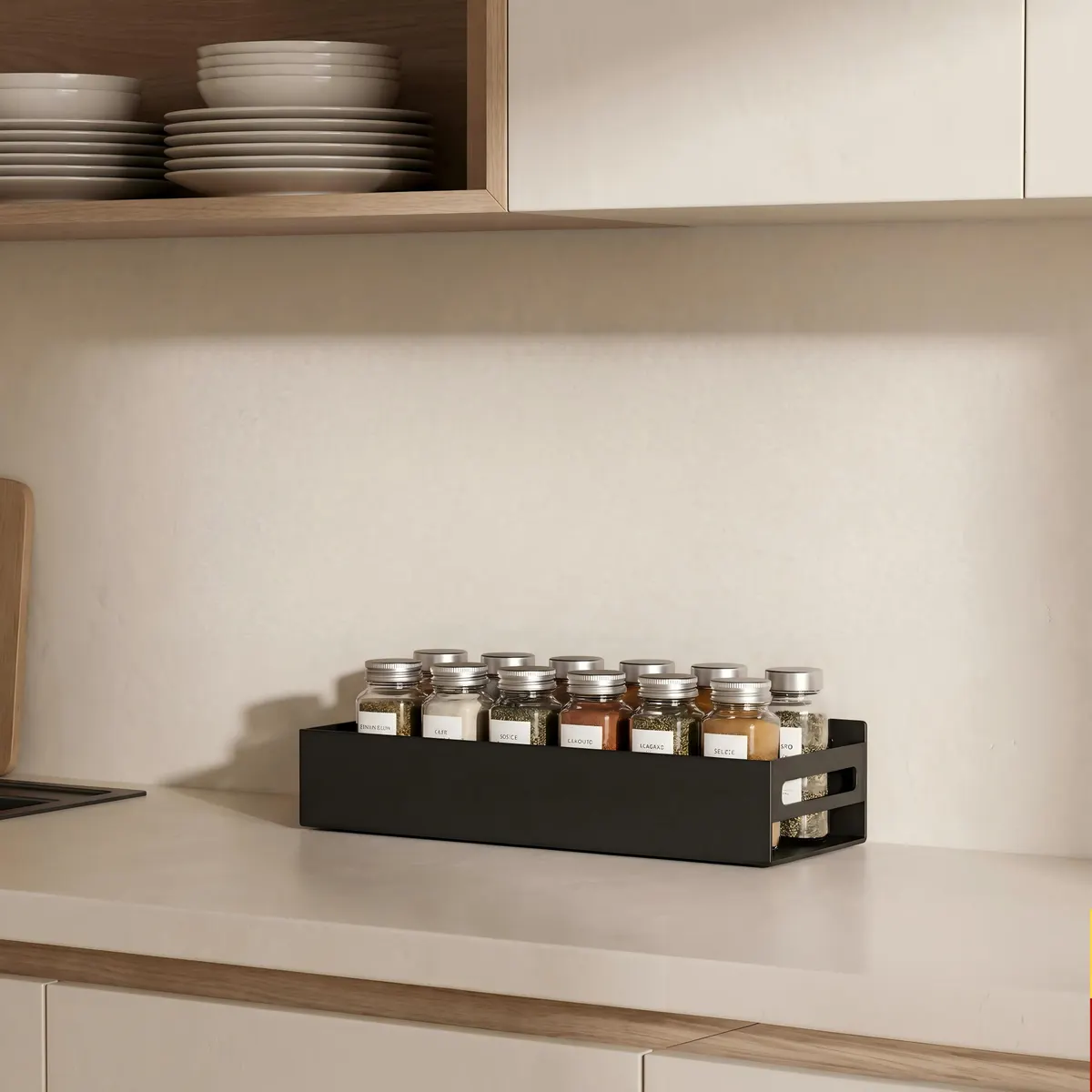 Magnetic Metal Shelf – Fridge, Washing Machine & Wall - Vue 16