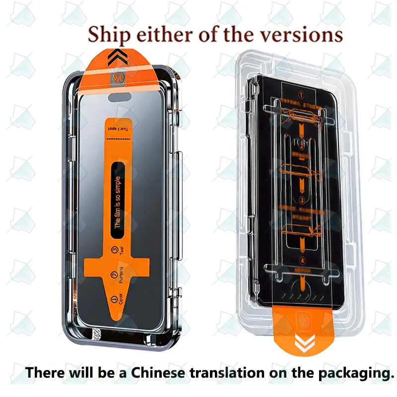 iPhone Fold 4-Piece Kit: 3 Privacy Screens 28° & HD Magnetic Case - Vue 9