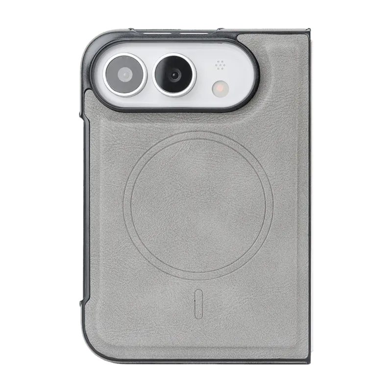 iPhone Fold Faux Leather Case with Magnetic Side Clasp - Vue 11