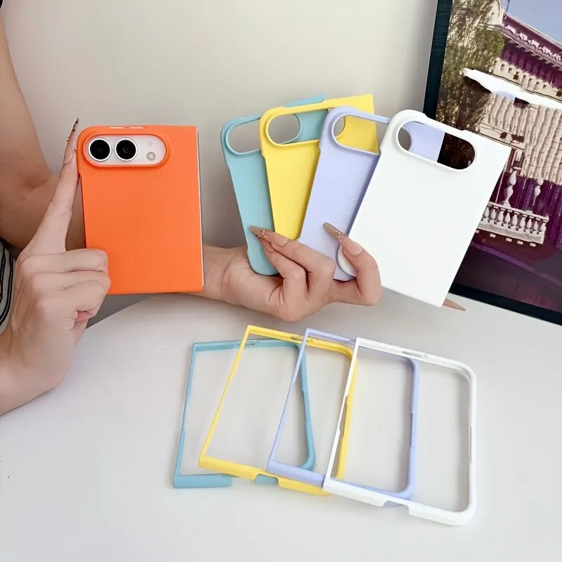 iPhone Fold Matte Coloured Case, Ultra-Thin – 10 Colours - Vue 6